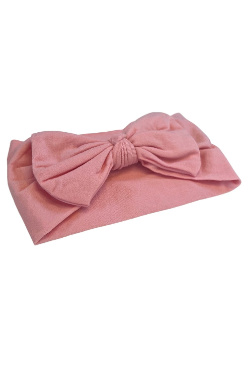 Baby Girl Bow Headbands | Rose Headwrap Bow | Sunkissed Baby Co.