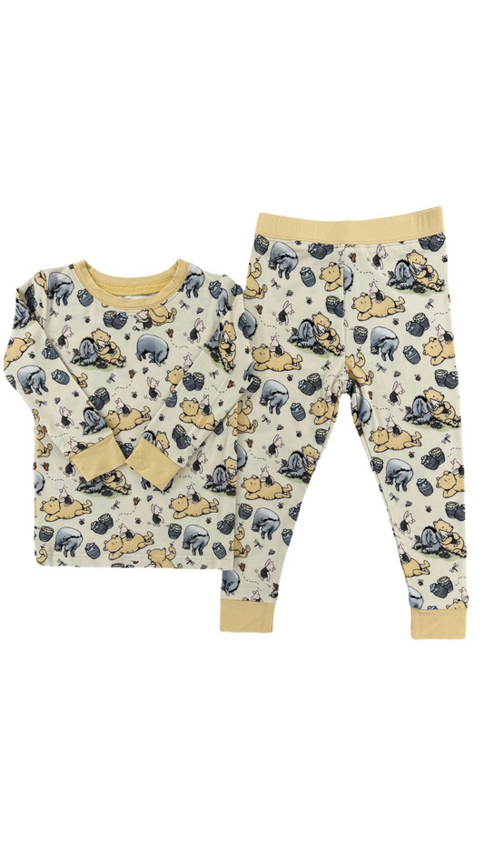 Pooh Bear Storybook Two Piece Toddler Jammies